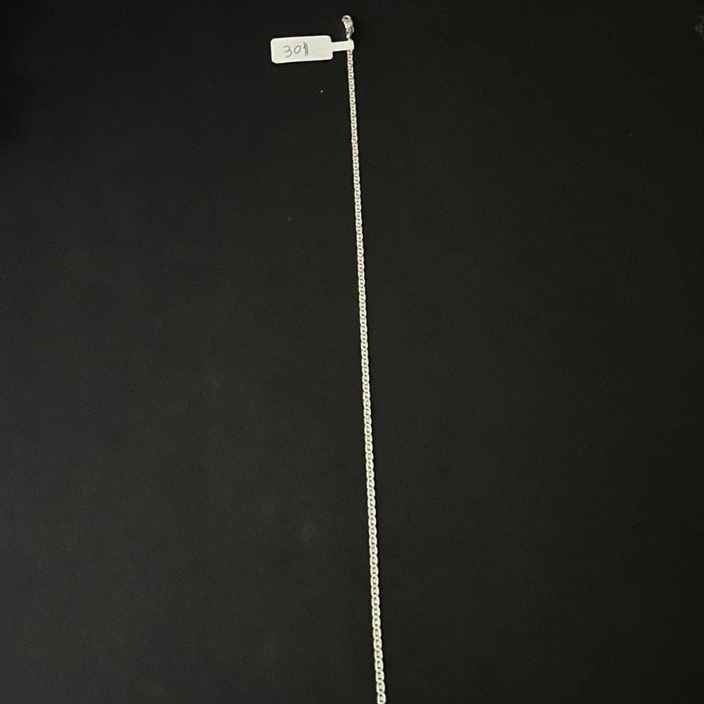 Tobillera De Plata 925, 925 Silver Anklet - 12 Inch